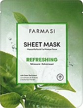 Fragrances, Perfumes, Cosmetics Refreshing Face Mask - Farmasi Dr.C.Tuna Sheet Mask Refreshing