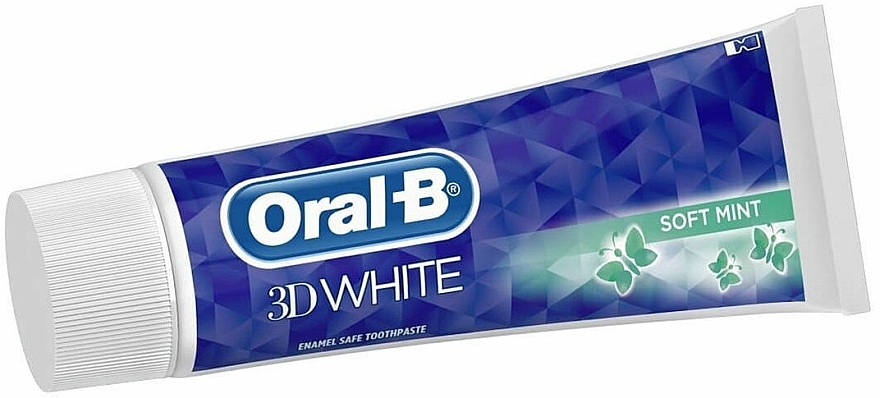 Toothpaste - Oral-B 3D White Soft Mint Toothpaste — photo N3