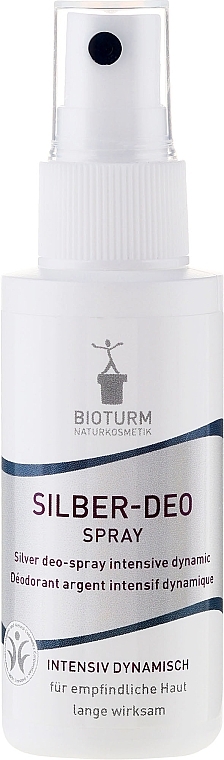 Dynamic Deodorant Spray - Bioturm Silber-Deo Intensiv Dynamisch Spray No.87 — photo N1