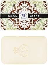 Fragrances, Perfumes, Cosmetics Natural Soap with Hemp Oil - Castelbel Tile Cocoa & Cedar Soap