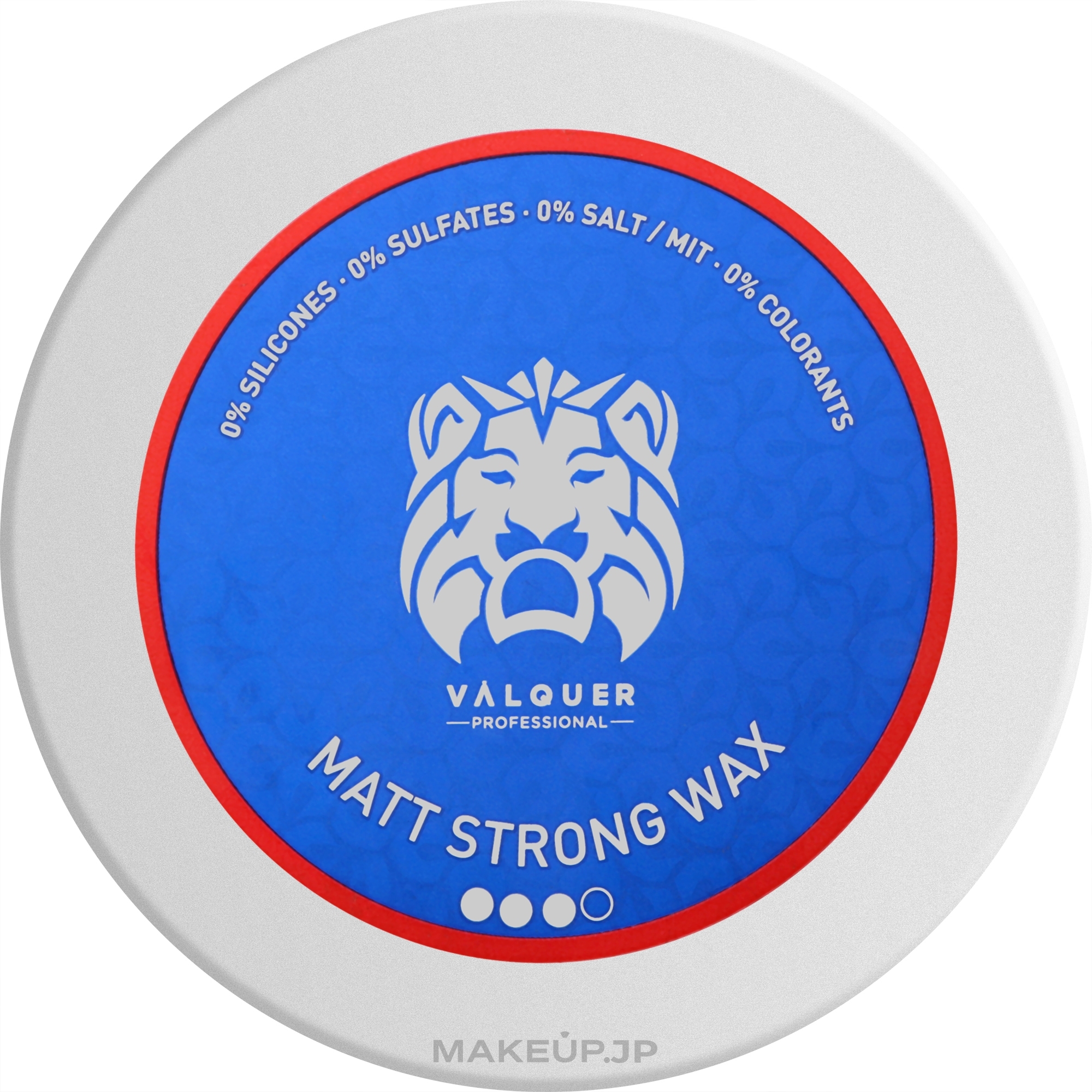 Matte Strong Hold Wax - Valquer Matt Strong Wax — photo 100 ml