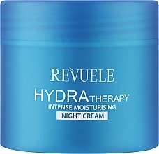 Fragrances, Perfumes, Cosmetics Face Cream - Revuele Hydra Therapy Intense Moisturising Night Cream