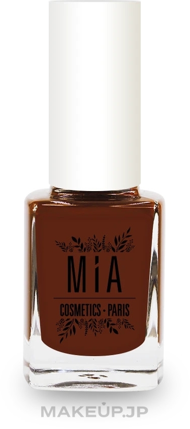 Nail Lacquer - Mia Cosmetics Paris Luxury Nude Nail Polish — photo Mocha