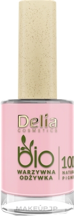 Strengthening Nail Bio Conditioner with Radish - Delia Cosmetics Bio Nail Vegetable Conditioner — photo 11 ml