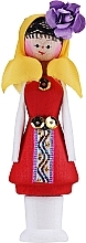 Fragrances, Perfumes, Cosmetics Car Air Freshener with Fragrant Oil, red dress, yellow scarf - Bulgarian Rose Girl