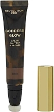 Fragrances, Perfumes, Cosmetics Contour & Bronze Cream - Revolution Pro Goddess Glow Cream Contour & Bronze