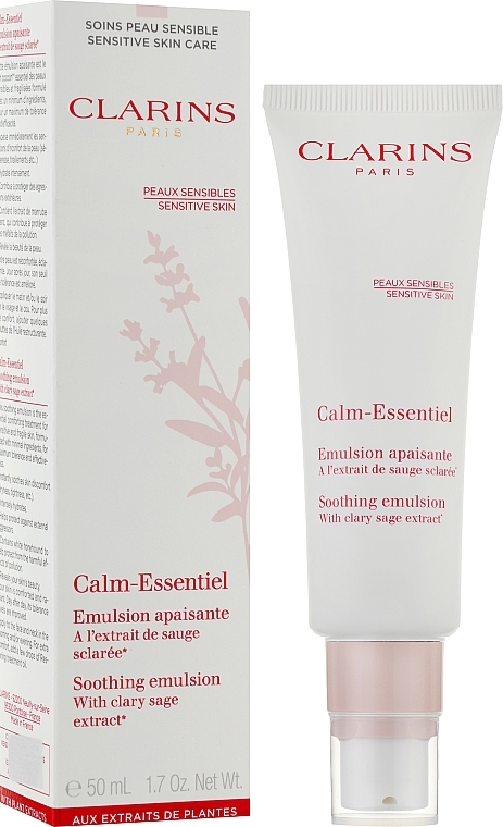Moisturizing Emulsion for Sensitive Skin - Clarins Calm-Essentiel Soothing Emulsion — photo N12