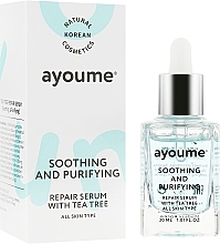 Fragrances, Perfumes, Cosmetics Soothing Face Serum - Ayoume Tea Tree Soothing & Purifying Serum