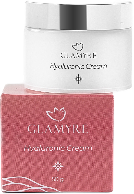 Hyaluronic Face Cream - Glamyre — photo N1