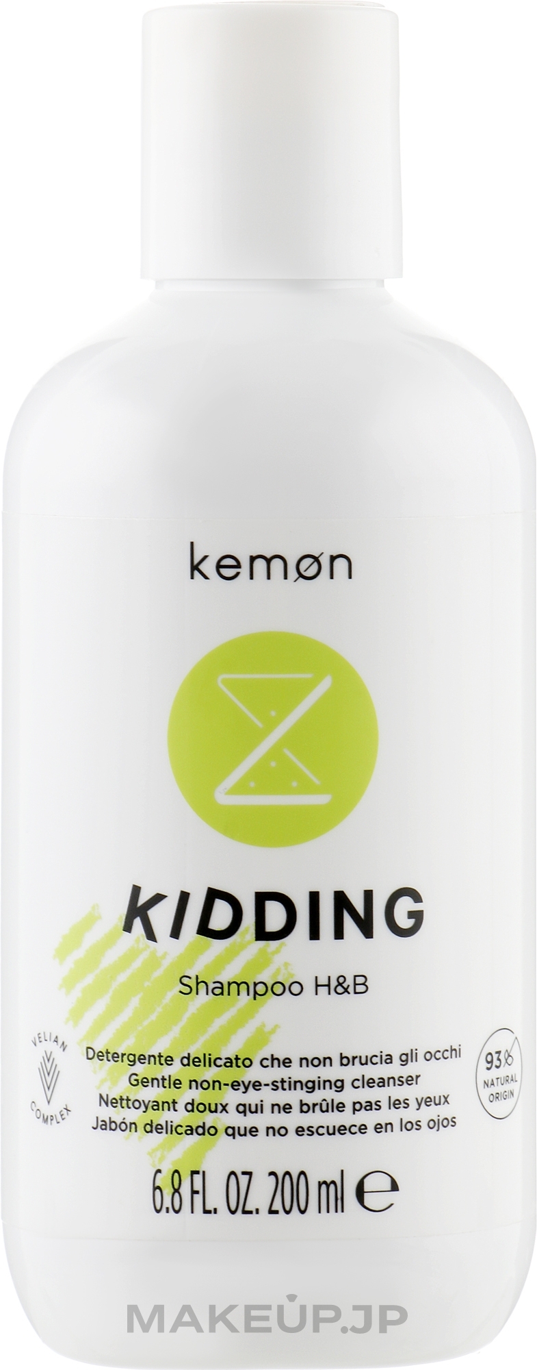 Kids Shampoo-Shower Gel - Kemon Liding Kidding Shampoo H&B — photo 200 ml