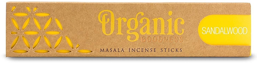 Masala Incense Sticks - Song Of India Organic Goodness Sandalwood — photo N1