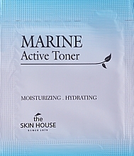 GIFT! Ceramide Face Toner - The Skin House Marine Active Toner (sample) — photo N1