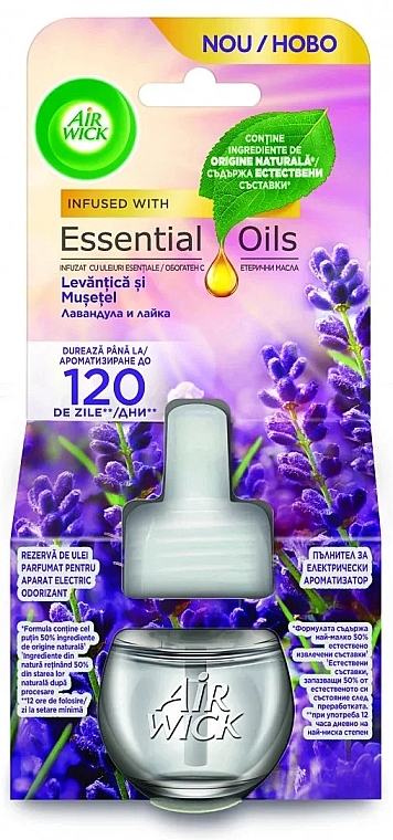 Lavender and Chamomile Air Freshener Refill - Air Wick Essential Oils Electric — photo N1