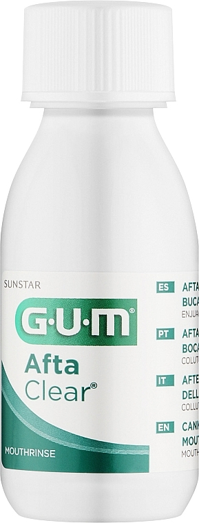 Healing Mouthwash for Injuries & Ulcers - G.U.M. AftaClear Mouthwash — photo N1