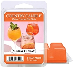 Fragrances, Perfumes, Cosmetics Scented Wax - Country Candle Sunday Funday Wax Melt