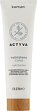 Conditioner for Slightly Dry Hair - Kemon Actyva Nutrizione Cond — photo N1