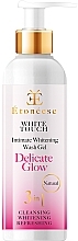 Fragrances, Perfumes, Cosmetics Intimate Hygiene Whitening Gel 'Delicate Shine' - Etoneese White Touch Intimate Whitening Wash Gel Delicate Glow