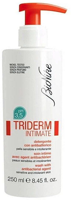 Intimate Wash Gel - BioNike Triderm Intimate Wash With Antibacterial Ph 3.5 — photo N1