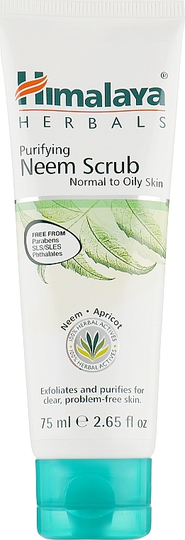 Neem Face Cleansing Scrub - Himalaya Herbals Purifying Neem Scrub — photo N2