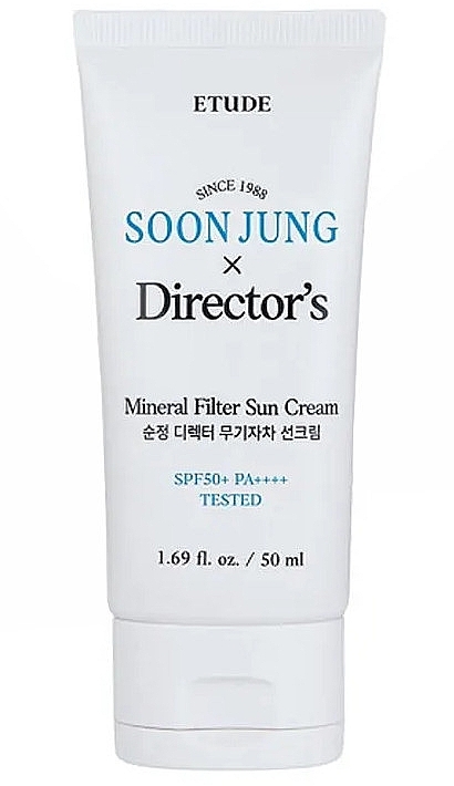 Mineral Face Sunscreen - Etude House Soonjung & Director’s Mineral Filter Sun Cream SPF50+/PA+++ — photo N7