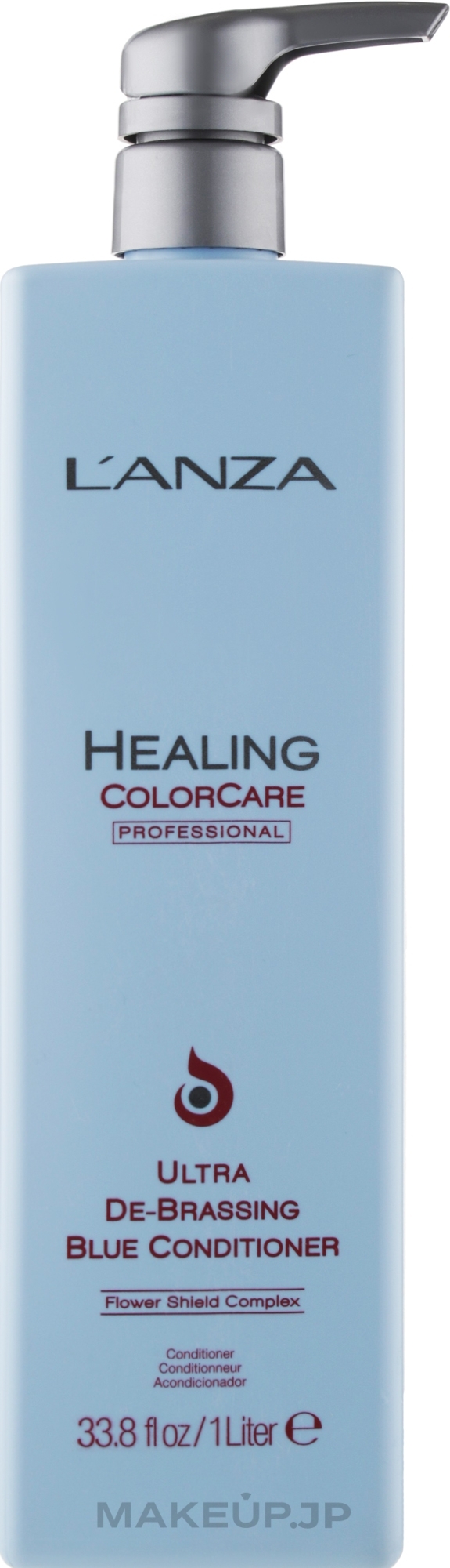 Anti-Yellow Conditioner - L'anza Healing ColorCare De-Brassing Blue Conditioner — photo 1000 ml