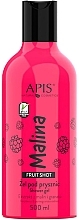 Fragrances, Perfumes, Cosmetics Raspberry Shower Gel - APIS Professional Fruit Shot Raspberry Shower Gel