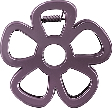 Fragrances, Perfumes, Cosmetics Hair Clip FA-5737, purple flower 2 - Donegal