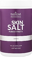 Fragrances, Perfumes, Cosmetics Forest Fruit Foot Bath Salt - Farmona Professional Skin Salt Forest Fruits Foot Bath Salt