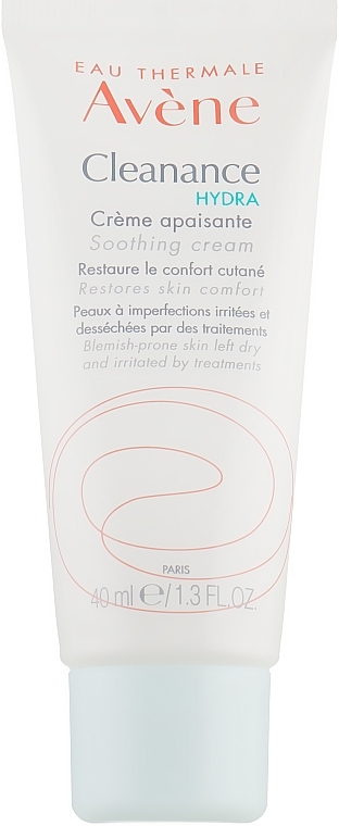 Soothing Anti-Acne Cream for Problem Skin - Avene Cleance Hydra Soothing Cream — photo N1
