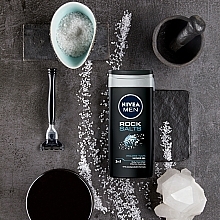 Shower Gel - NIVEA Man Rock Salt Shower Gel — photo N2