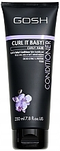 Conditioner for Curly Hair with Orchid Extract & Proteins - Gosh Copenhagen Curl It Baby Curly Hair Conditioner — photo N2