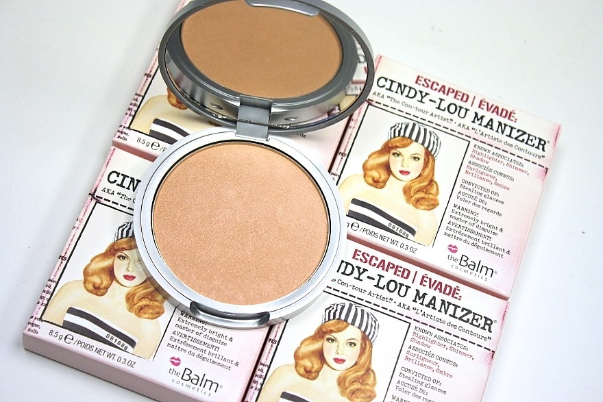 Highlighter, Shimmer and Shadow - theBalm Cindy-Lou Manizer Highlighter & Shadow — photo N4