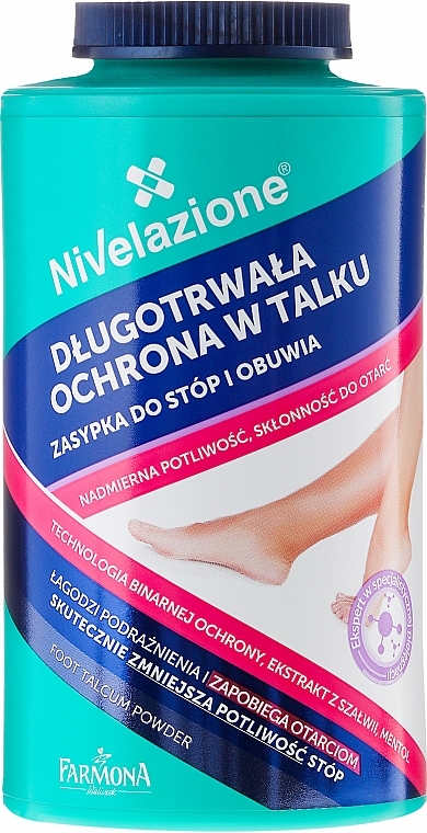 Foot Talc - Farmona Nivelazione Foot Talcum Powder — photo N3