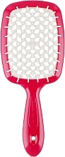 Fragrances, Perfumes, Cosmetics Hair Brush with Soft & Sharp Tips 'Silicon Line Fux Ara' - Jäneke Superbrush