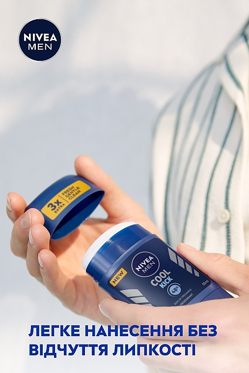 Antiperspirant Stick - Nivea Cool Kick Deodorant — photo N8