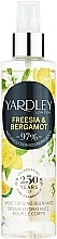 Fragrances, Perfumes, Cosmetics Yardley Freesia & Bergamot - Body Spray