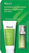 セット - Murad Resurgence Overnight Renewal Set (cl/cream/200ml + f/ser/30ml) — photo N1