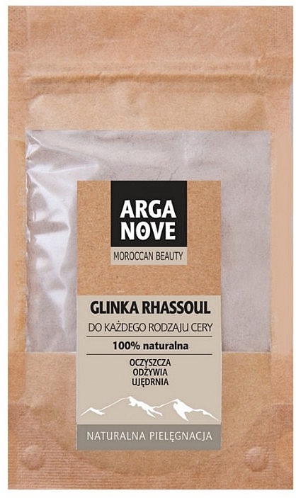 Face & Decollete Clay - Arganove Rhassoul Clay Powder — photo N1