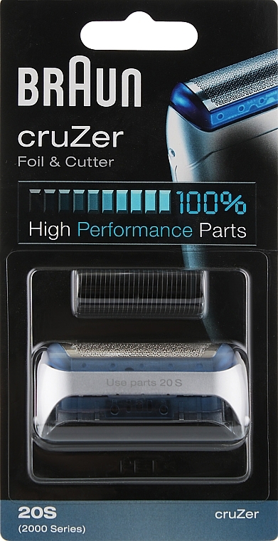 Foil & Cutter - Braun Cruzer 20S — photo N1