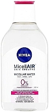 Fragrances, Perfumes, Cosmetics Micellar Water "Skin Breathing" for Dry and Sensitive Skin - Nivea MicellAIR Micellar Cleansing Water