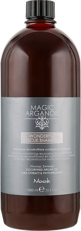 Reconstructive Extra-Nourishing Shampoo - Nook Magic Arganoil Wonderful Rescue Shampoo — photo N8
