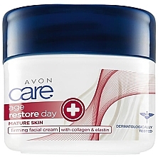 Fragrances, Perfumes, Cosmetics Firming Collagen & Elastin Day Cream - Avon Care Age Restore Day Firming Facial Cream