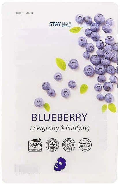 Energizing & Purifying Blueberry Mask - Stay Well Blueberry Face Mask — photo N1