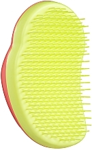 Hair brush - Tangle Teezer The Original Salmon Pink Hyper Yellow — photo N3