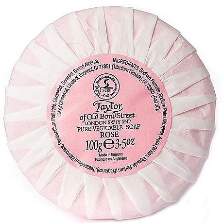 Hand Soap "Rose" - Taylor of Old Bond Street Rose Hand Soap — photo N6