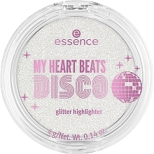 Fragrances, Perfumes, Cosmetics Glitter Highlighter - Essence My Heart Beats Disco Glitter Highlighter