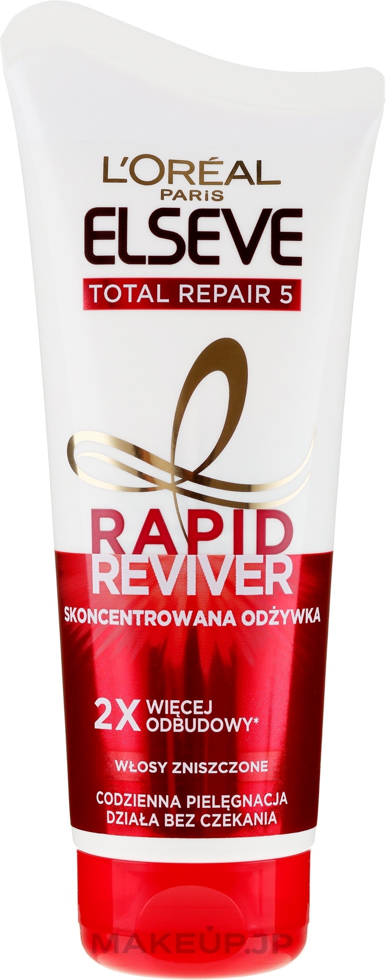 Concentrated Conditioner for Damaged Hair - L'Oreal Paris Elseve Rapid Reviver Total Repair 5  — photo 180 ml