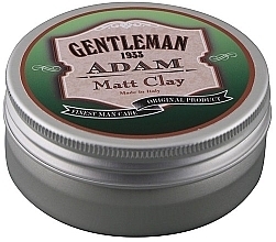 Fragrances, Perfumes, Cosmetics Clay Hair Pomade - Gentleman Adam Matt Clay