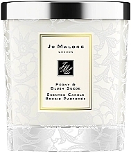 Fragrances, Perfumes, Cosmetics Jo Malone Peony and Blush Suede Home Candle with Lace Design - Scented Candle