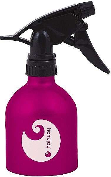 Aluminum Spray Bottle, pink - Hairway Barrel Logo — photo N1